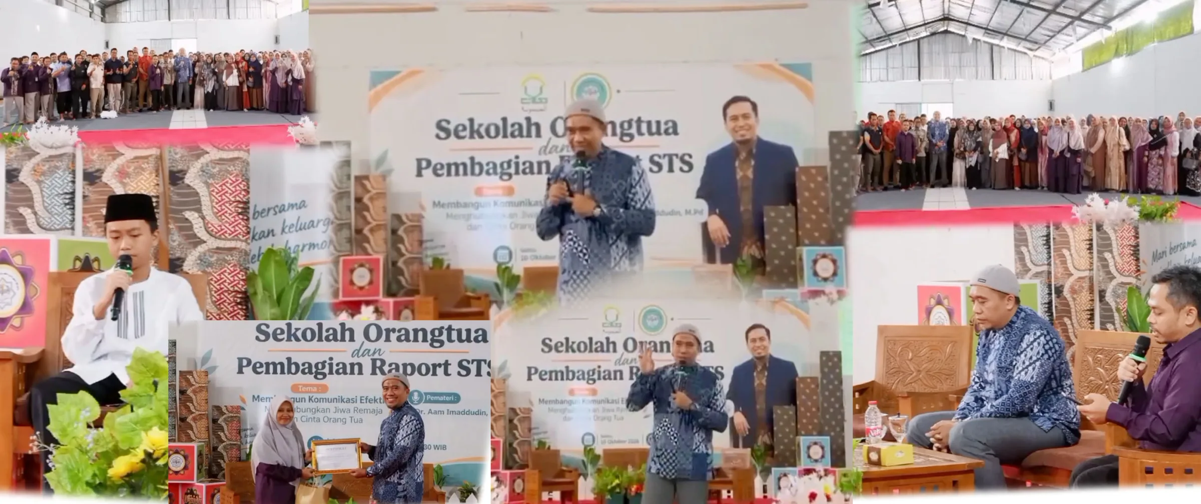 Kegiatan Sekolah Orang Tua dan Pembagian Raport STS SMPIT Al Khoiriyyah